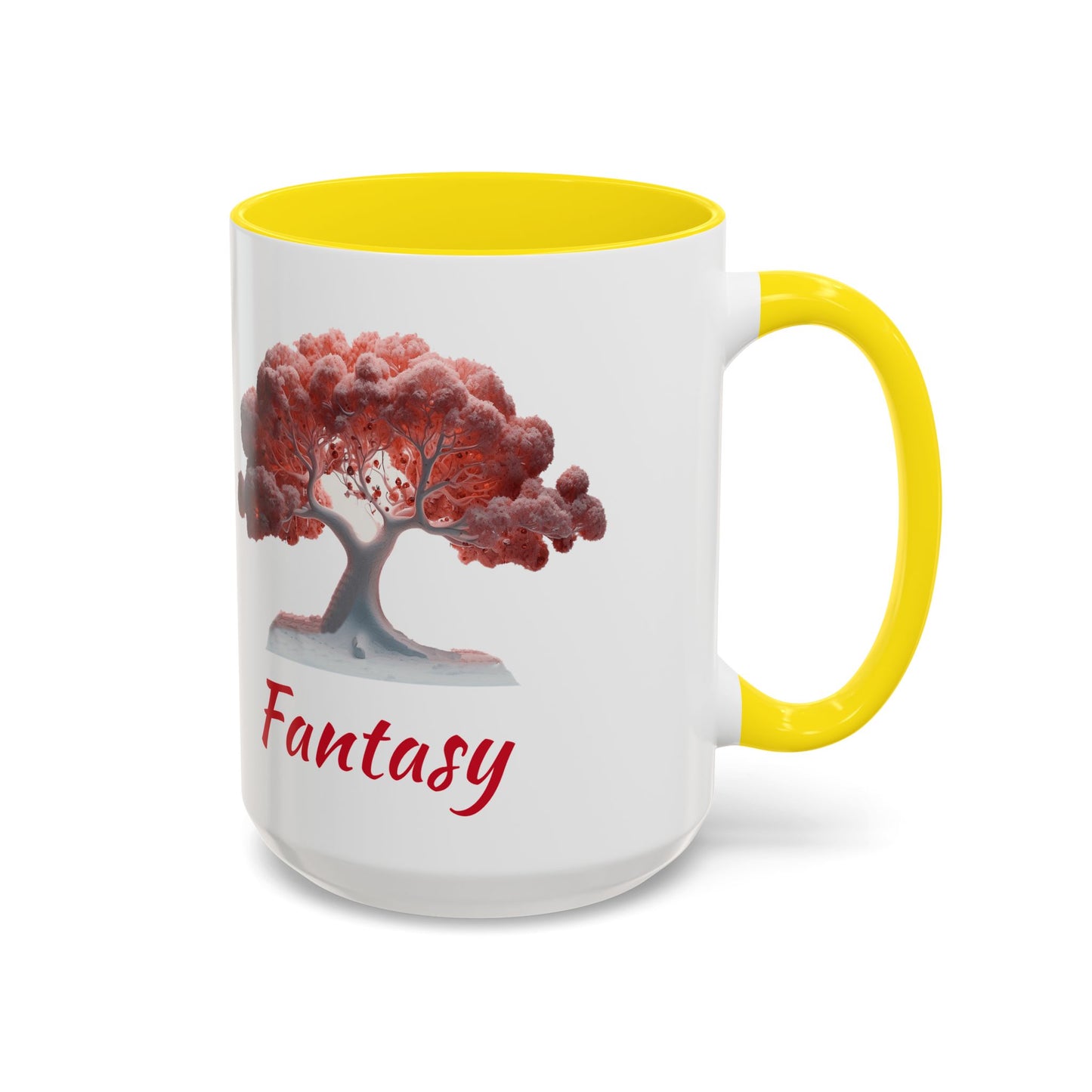 a fantasy tree image Accent Coffee Mug, 11oz