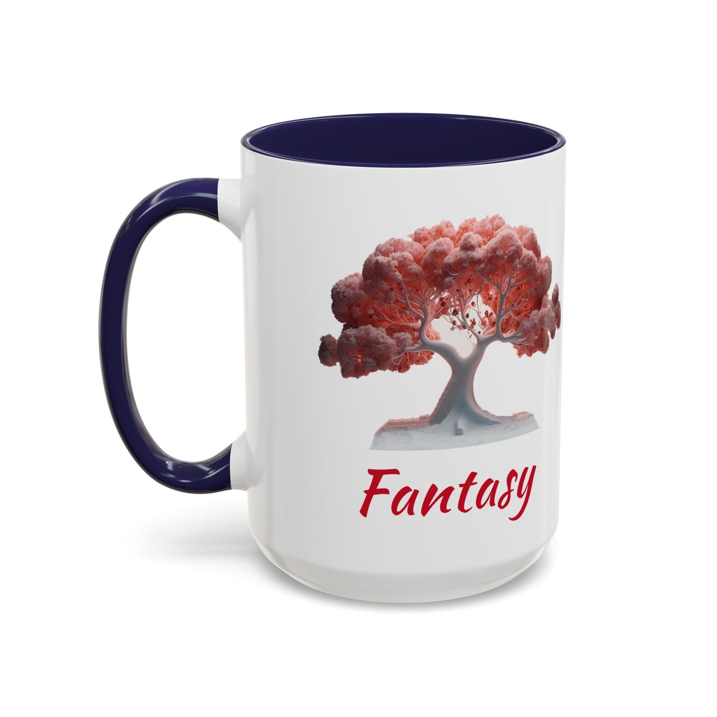 a fantasy tree image Accent Coffee Mug, 11oz