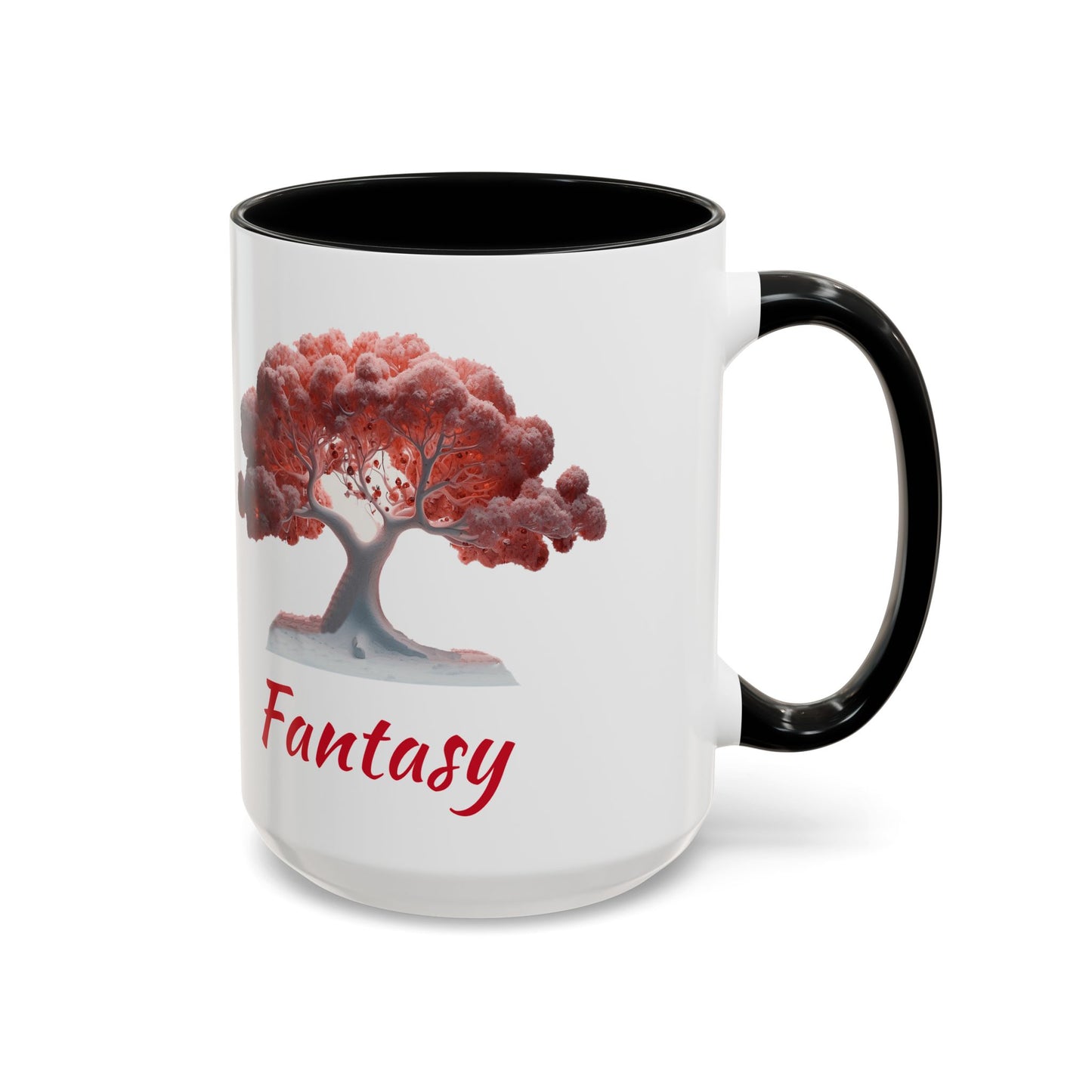 a fantasy tree image Accent Coffee Mug, 11oz