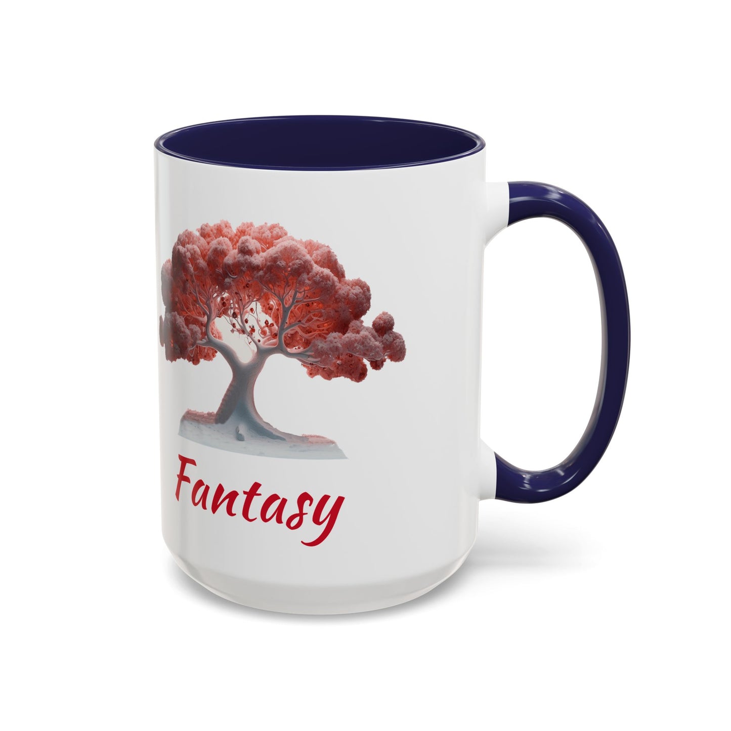 a fantasy tree image Accent Coffee Mug, 11oz