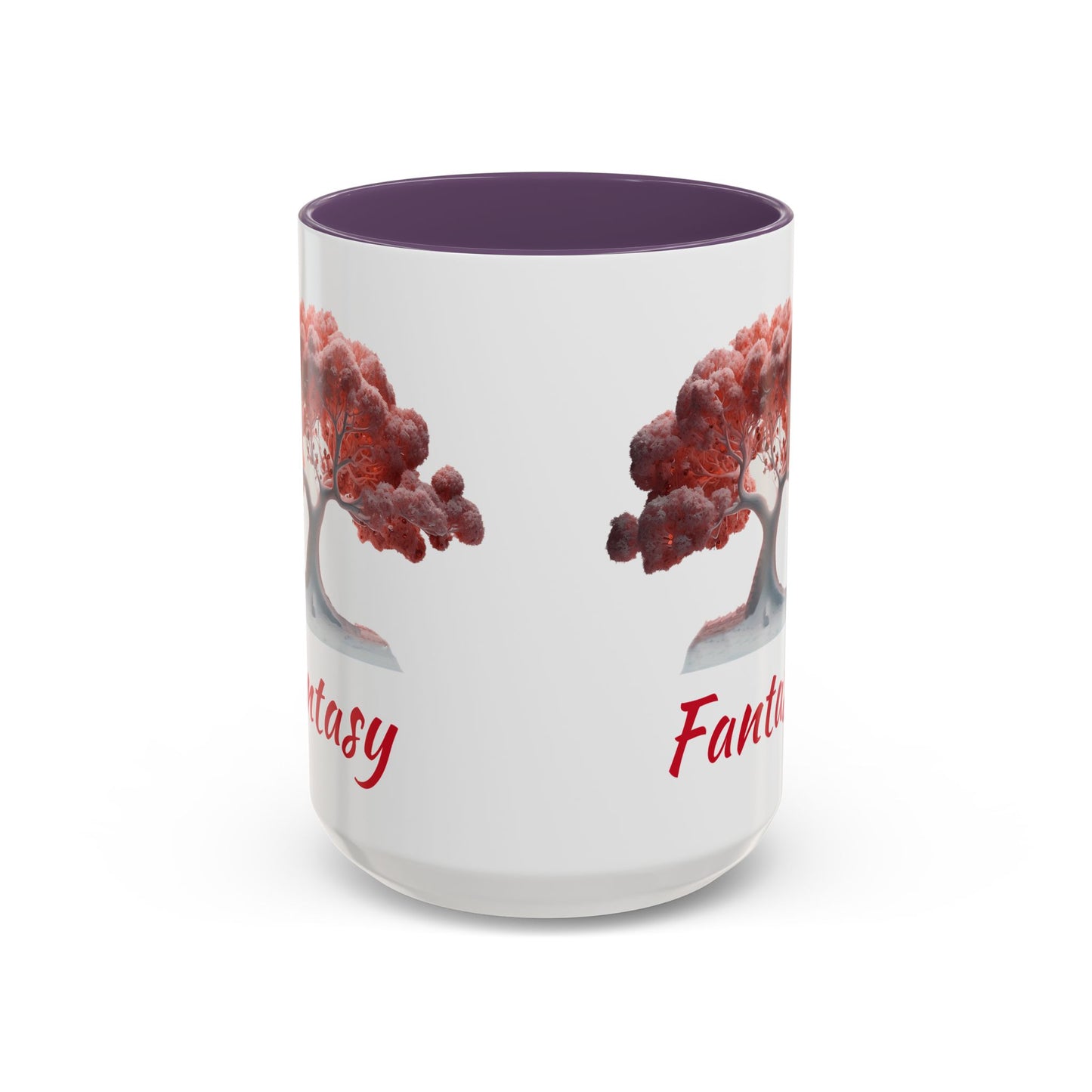 a fantasy tree image Accent Coffee Mug, 11oz