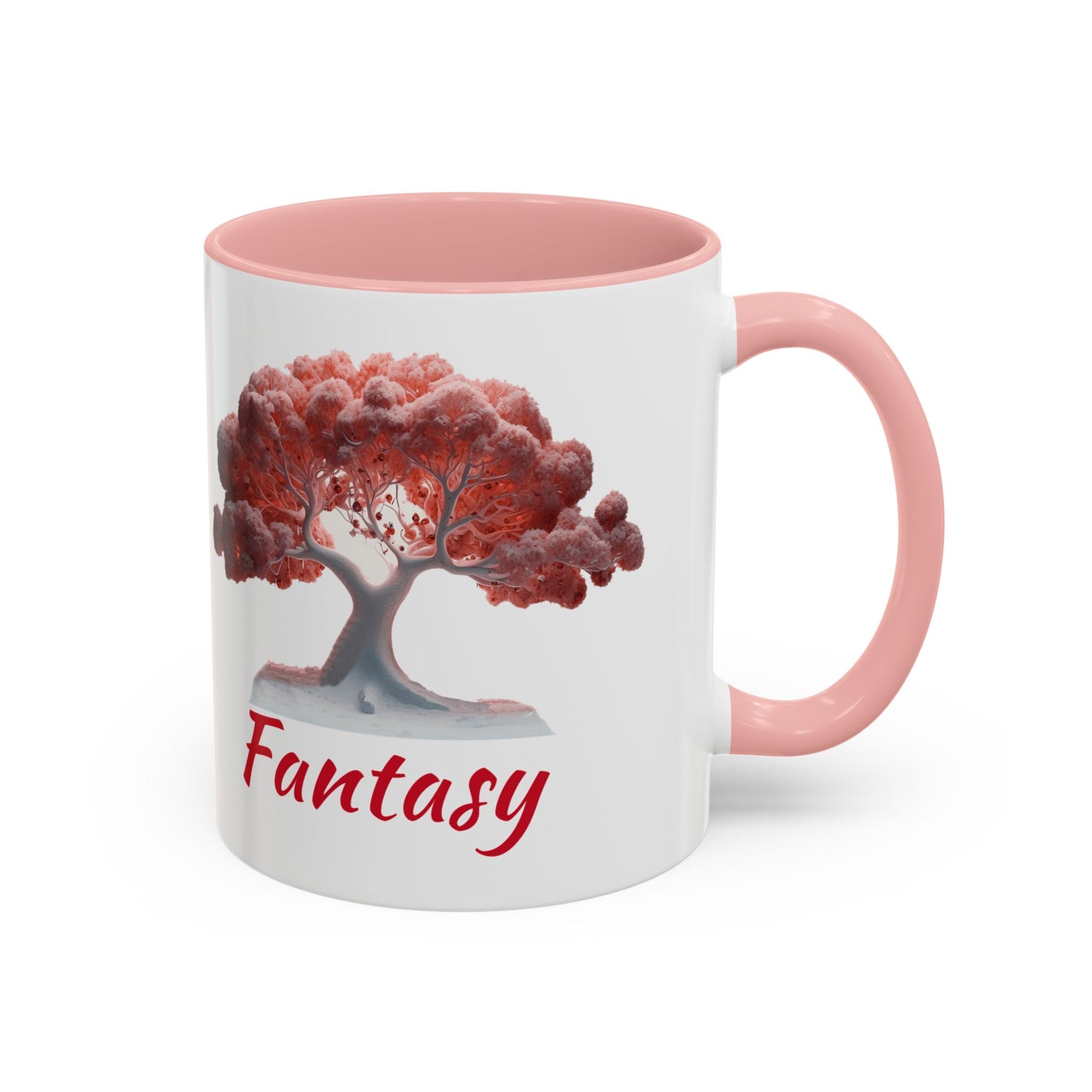 a fantasy tree image Accent Coffee Mug, 11oz