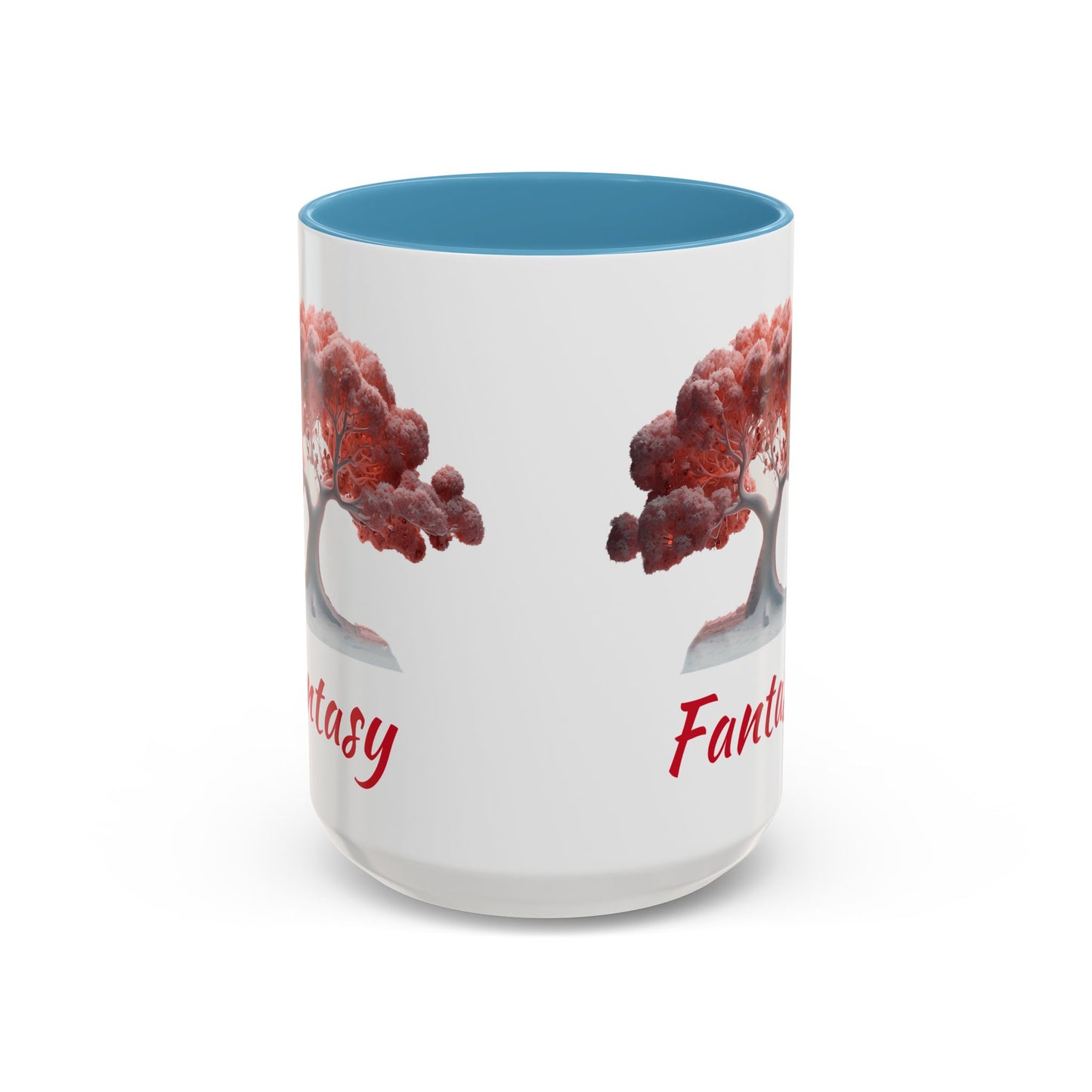 a fantasy tree image Accent Coffee Mug, 11oz