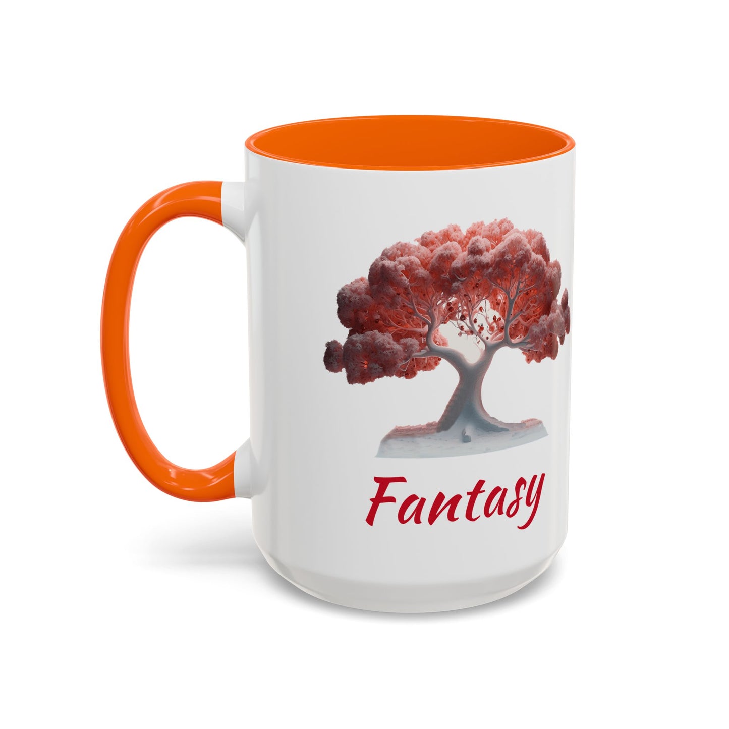 a fantasy tree image Accent Coffee Mug, 11oz