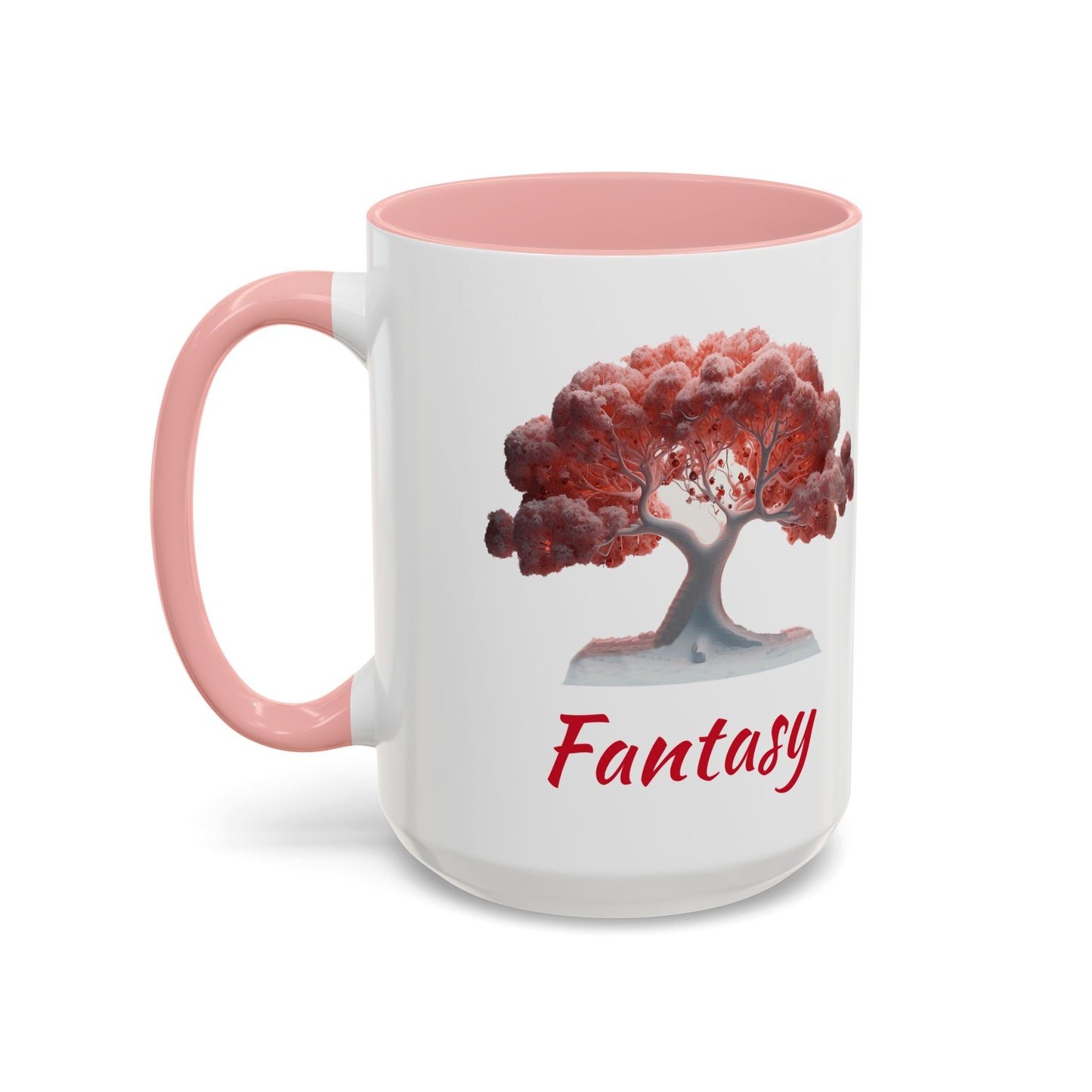 a fantasy tree image Accent Coffee Mug, 11oz