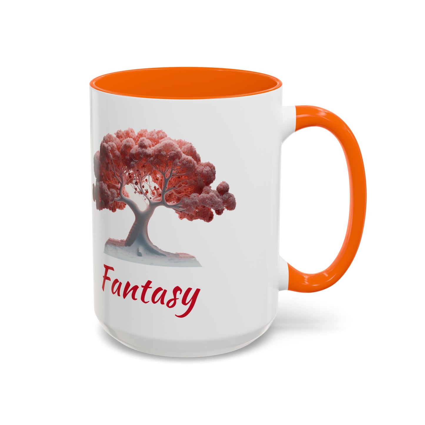 a fantasy tree image Accent Coffee Mug, 11oz