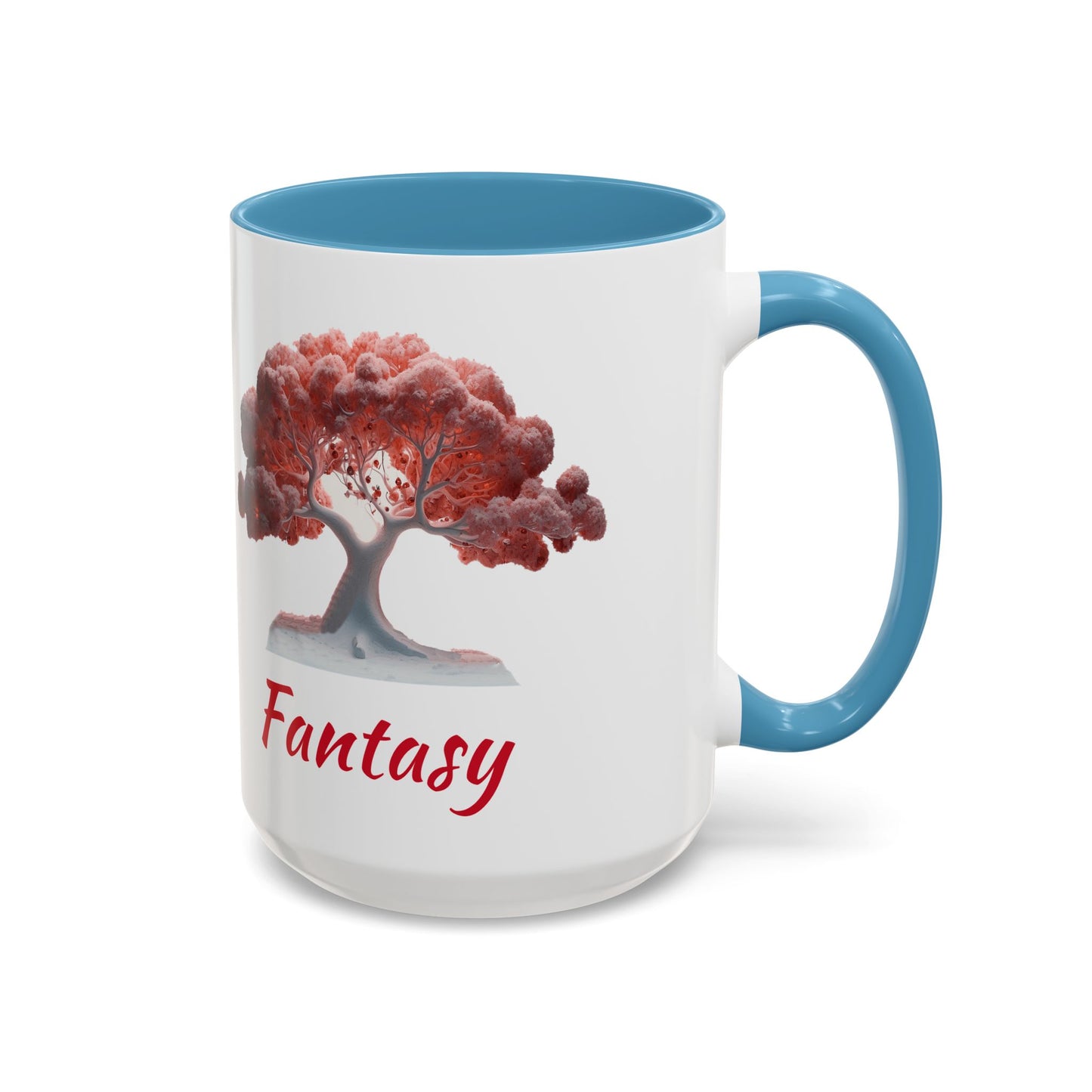 a fantasy tree image Accent Coffee Mug, 11oz