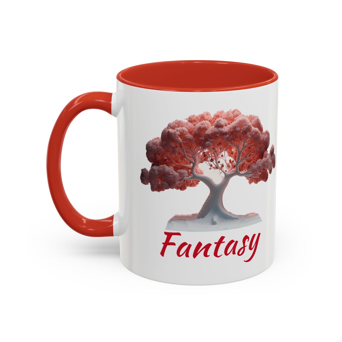 a fantasy tree image Accent Coffee Mug, 11oz