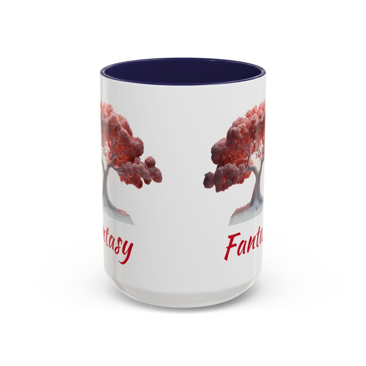 a fantasy tree image Accent Coffee Mug, 11oz