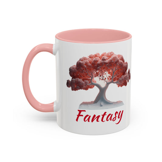 a fantasy tree image Accent Coffee Mug, 11oz