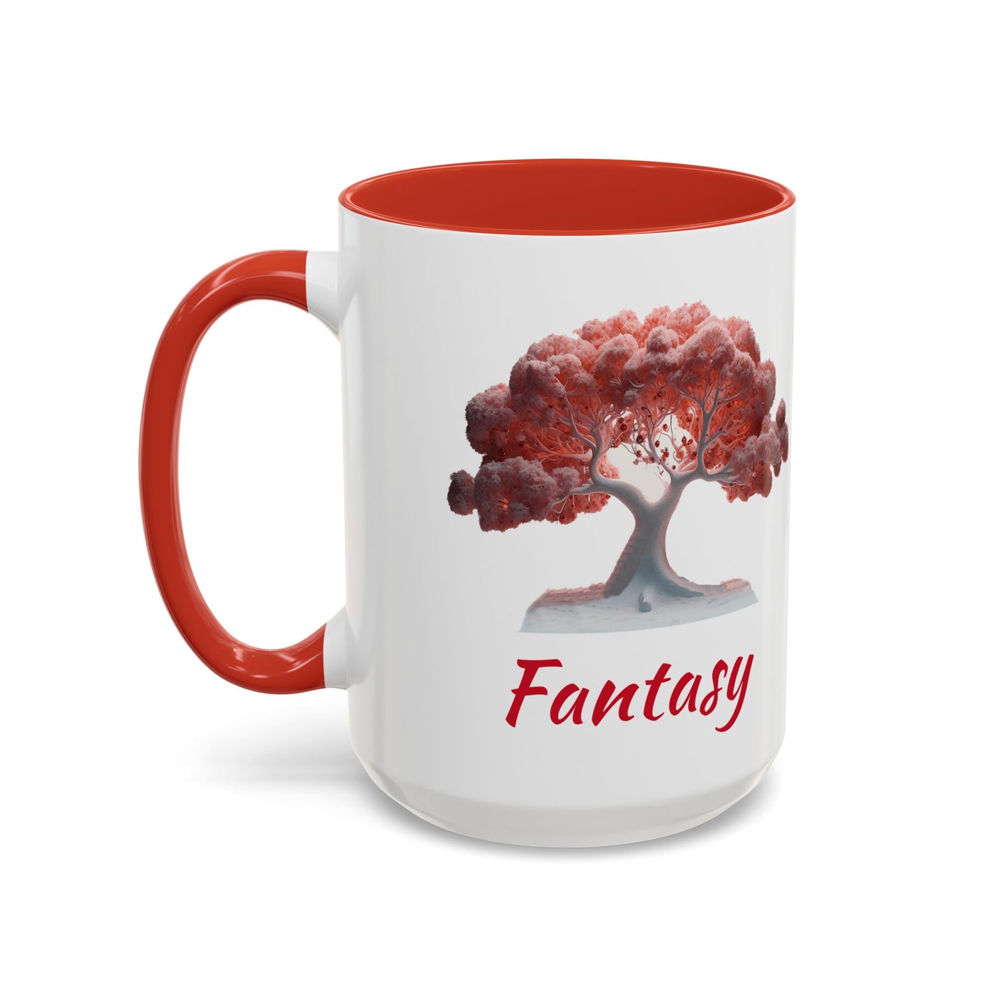 a fantasy tree image Accent Coffee Mug, 11oz