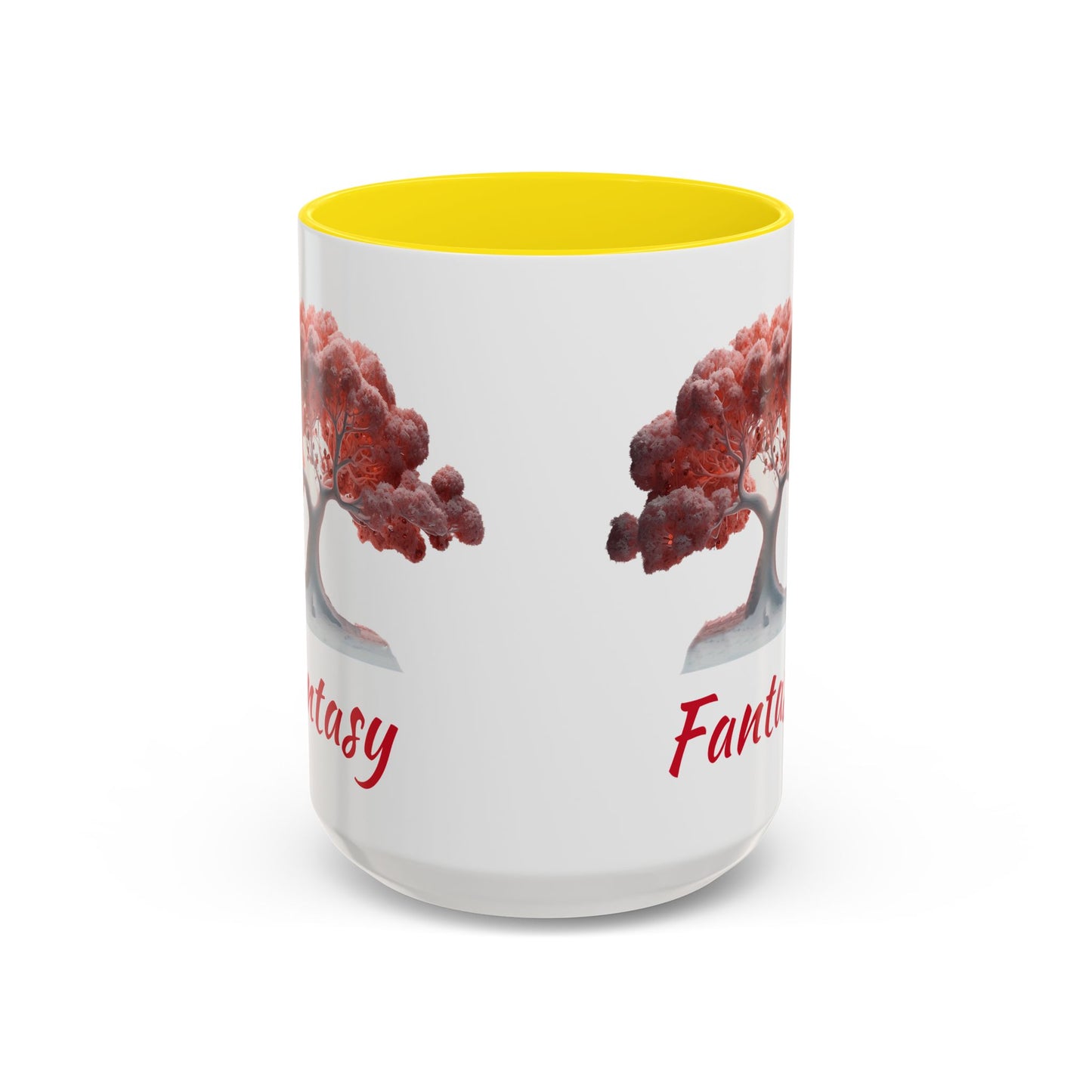 a fantasy tree image Accent Coffee Mug, 11oz