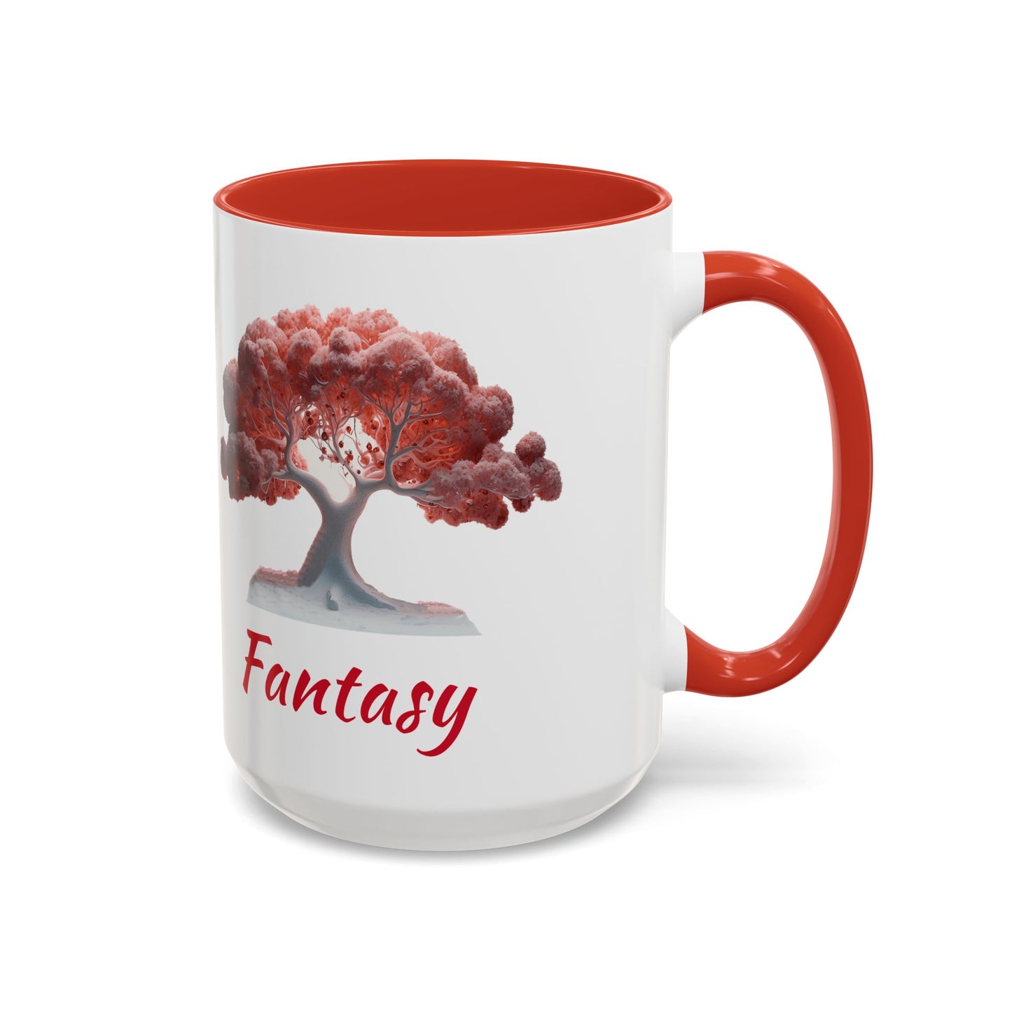 a fantasy tree image Accent Coffee Mug, 11oz